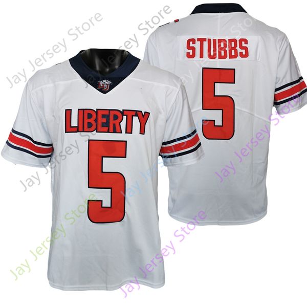 2021 new ncaa liberty flames jerseys 5 dj stubbs college football jersey white red size youth adult, Black;red
2021 new ncaa liberty flames jerseys 5 dj stubbs college football jersey white red size youth adult, Black;red