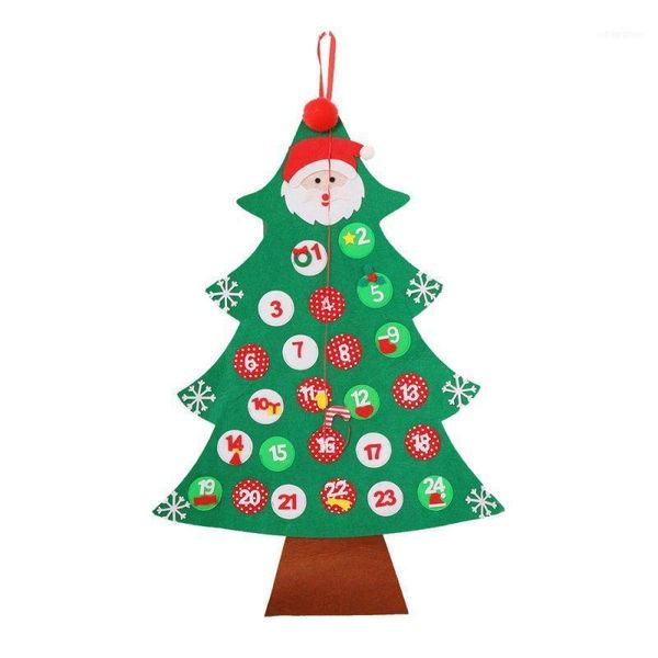christmas decorations pendant advent calendar cartoon santa claus head tree shape dots printed non-woven cloth ornament 1
christmas decorations pendant advent calendar cartoon santa claus head tree shape dots printed non-woven cloth ornament 1