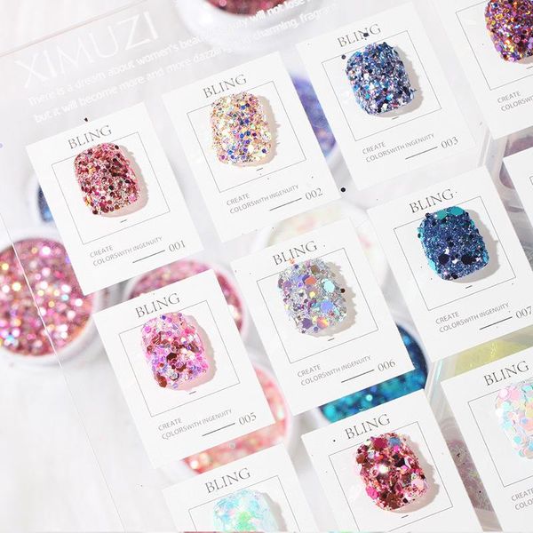 nail glitter 1 box art chameleon sequins chunky hexagon mixed size sparkle flake powder for manicure decoration, Silver;gold
nail glitter 1 box art chameleon sequins chunky hexagon mixed size sparkle flake powder for manicure decoration, Silver;gold