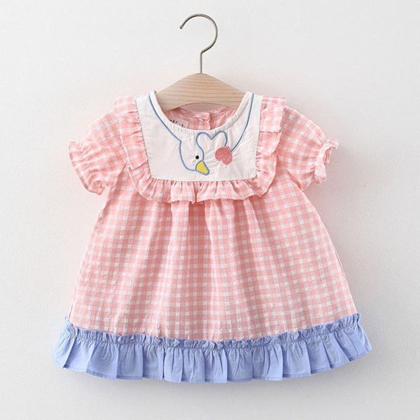 girl's dresses children's elegant dress cartoon 0-2 years toddler baby kids girls short sleeve plaid princess clothes vestidos, Red;yellow
girl's dresses children's elegant dress cartoon 0-2 years toddler baby kids girls short sleeve plaid princess clothes vestidos, Red;yellow