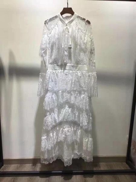 casual dresses elegant party lace 2021 autumn fashion evening club women bow collar patchwork long sleeve white black vestido, Black;gray
casual dresses elegant party lace 2021 autumn fashion evening club women bow collar patchwork long sleeve white black vestido, Black;gray