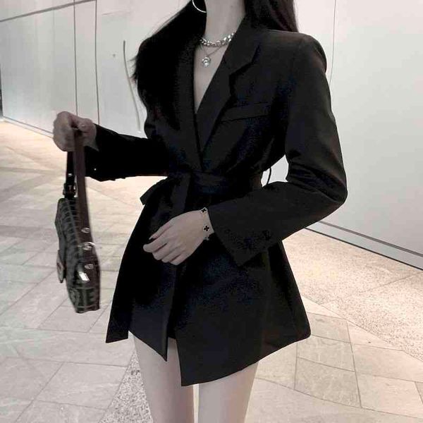 women's suits & blazers spring jackets elegant white black office wear with belt suit coat long sleeve ladies dress for women ydea
women's suits & blazers spring jackets elegant white black office wear with belt suit coat long sleeve ladies dress for women ydea