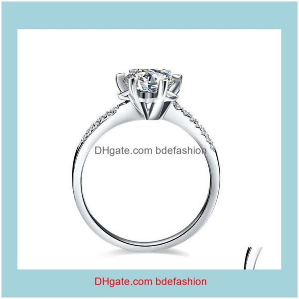 jewelrywholesale solid 14k white gold ring 1ct round cut moissanite diamond carbon positive engagement for women brand cluster rings drop de, Golden;silver
jewelrywholesale solid 14k white gold ring 1ct round cut moissanite diamond carbon positive engagement for women brand cluster rings drop de, Golden;silver