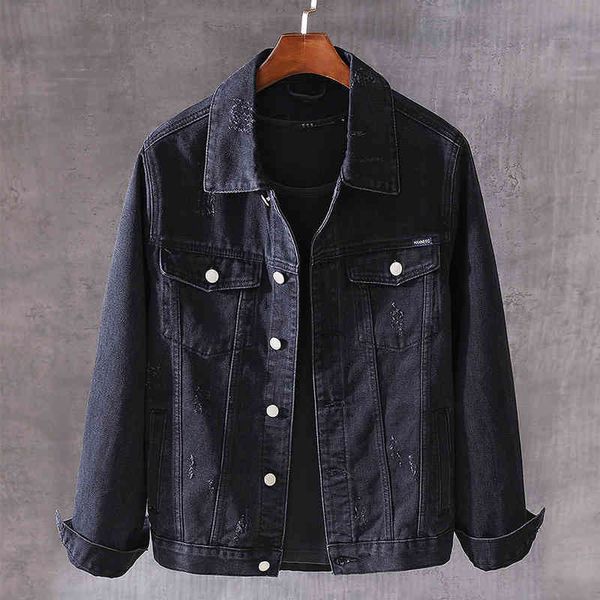 jackets autumn newly designer fashion men jackets black embroidery ripped denim jacket hombre cotton coats punk chaqueta, Black;brown
jackets autumn newly designer fashion men jackets black embroidery ripped denim jacket hombre cotton coats punk chaqueta, Black;brown