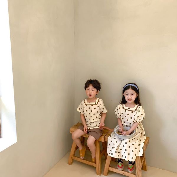 summer hawaiian brother and sister matching outfits,kids boys blouse shorts clothes sets+girls polka dot princess dress suit clothing sets, White
summer hawaiian brother and sister matching outfits,kids boys blouse shorts clothes sets+girls polka dot princess dress suit clothing sets, White