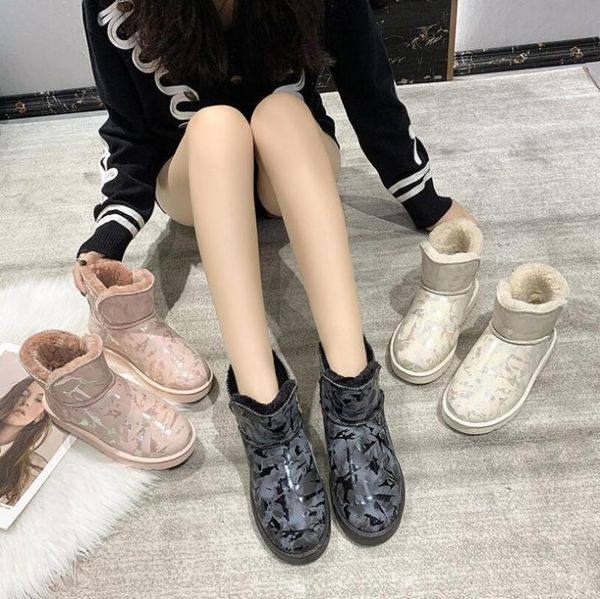 boots 2021 platform snow thickened plush warm graffiti cotton shoes winter fashion round toe casual women's, Black
boots 2021 platform snow thickened plush warm graffiti cotton shoes winter fashion round toe casual women's, Black
