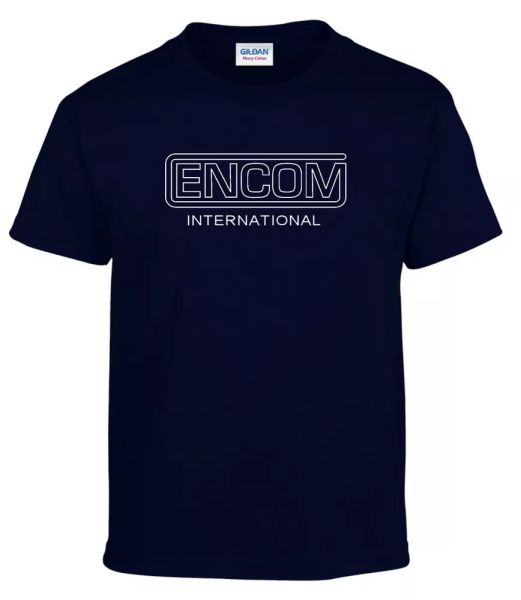 encom flynn's arcade tron pelÃcula inspirado retro camiseta hombre, White;black