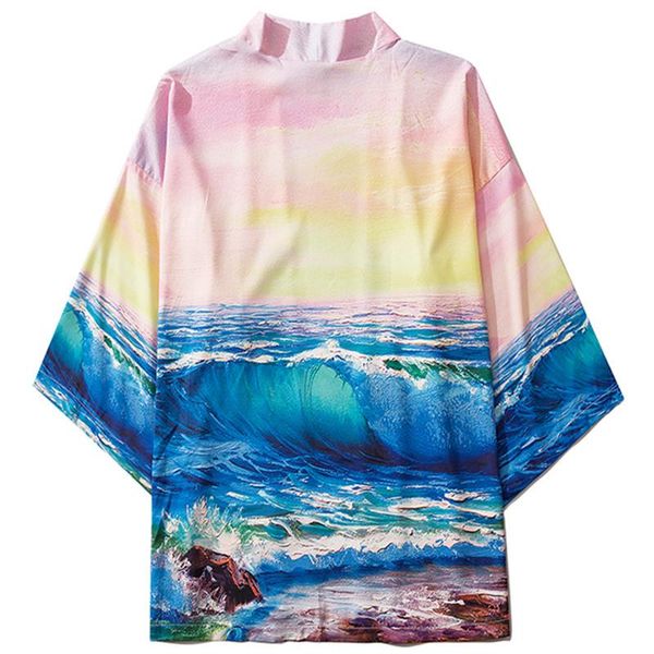 summer coat jacket women men harajuku kimono haori streetwear japanese style thin waves print yukata fashion casual samurai ethnic clothing, Red
summer coat jacket women men harajuku kimono haori streetwear japanese style thin waves print yukata fashion casual samurai ethnic clothing, Red