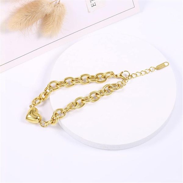 link, chain 2021 european and american wind delicate gold bracelet copper plating 14k real adjustable layer coarse, Black
link, chain 2021 european and american wind delicate gold bracelet copper plating 14k real adjustable layer coarse, Black