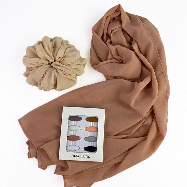 women chiffon hijab scrunchie box pins scarf wrap solid color shawls headband muslim headscarf foulard femme accessories scarves, Blue;gray
women chiffon hijab scrunchie box pins scarf wrap solid color shawls headband muslim headscarf foulard femme accessories scarves, Blue;gray
