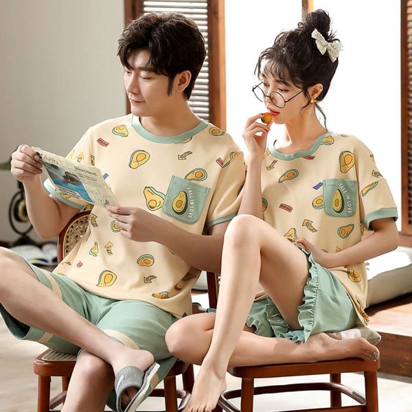 women pair of pajamas summer packages men short mouths comfortable soft loose thin cats 3xl around the neck home wear nightwear, Black;brown
women pair of pajamas summer packages men short mouths comfortable soft loose thin cats 3xl around the neck home wear nightwear, Black;brown