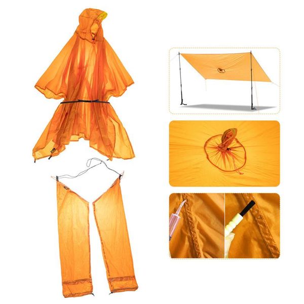 ultralight hiking cycling raincoat /rain pants outdoor awning camping tarp shelter 20d double silicone coated nylon rain tents and shelters
ultralight hiking cycling raincoat /rain pants outdoor awning camping tarp shelter 20d double silicone coated nylon rain tents and shelters