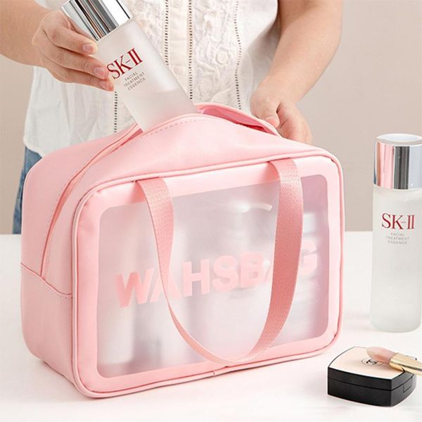 cosmetic bags & cases portable travel wash bag female transparent waterproof makeup storage pouch large capacity organizer beauty case
cosmetic bags & cases portable travel wash bag female transparent waterproof makeup storage pouch large capacity organizer beauty case