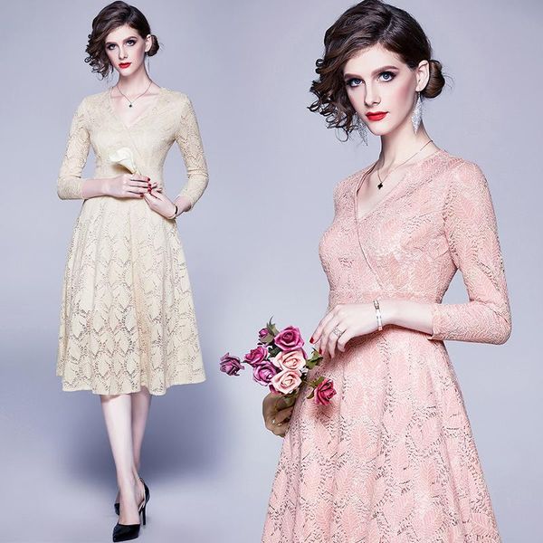 casual dresses elegant lace luxury prom gown classic long robes vestido de festa party dress, Black;gray
casual dresses elegant lace luxury prom gown classic long robes vestido de festa party dress, Black;gray