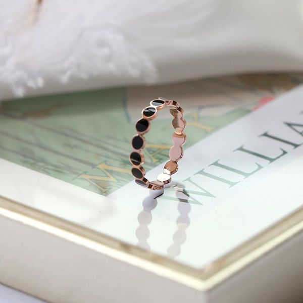 cluster rings yun ruo arrival fashion black enamel ring rose gold color woman gift party titanium steel jewelry never fade, Golden;silver
cluster rings yun ruo arrival fashion black enamel ring rose gold color woman gift party titanium steel jewelry never fade, Golden;silver