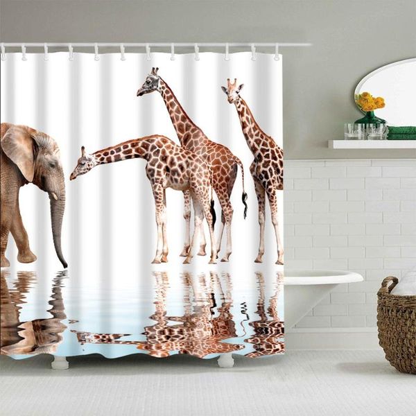 cute animals shower curtain giraffe elephant fashion bath accessories with 12 hooks waterproof polyester fabric bathroom decor curtains
cute animals shower curtain giraffe elephant fashion bath accessories with 12 hooks waterproof polyester fabric bathroom decor curtains
