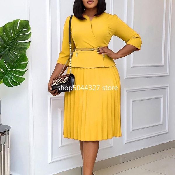 ethnic clothing 2021 autumn african dresses for women v-neck pleated africa dress clothes plus size 3/4 sleeve party gown, Red
ethnic clothing 2021 autumn african dresses for women v-neck pleated africa dress clothes plus size 3/4 sleeve party gown, Red