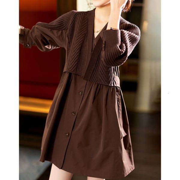 dress Fake European station of two women's nightgown 2021 spring with v fashion cleavage feminine bellows design shirt-making, Black;gray
dress Fake European station of two women's nightgown 2021 spring with v fashion cleavage feminine bellows design shirt-making, Black;gray