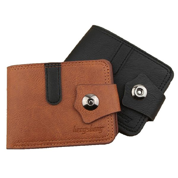 2pcs men's wallet mini moneybag pu short purse card gentlemen button handbag coin pocket billfold business leisure dropshipping, Red;black
2pcs men's wallet mini moneybag pu short purse card gentlemen button handbag coin pocket billfold business leisure dropshipping, Red;black