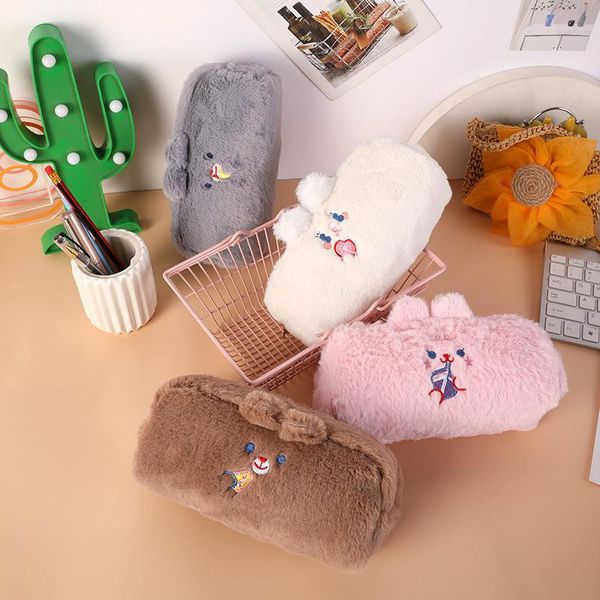 kawaii korea stationery soft plush pencil case quality school supplies student pencilcases cute box bag wholesale bags
kawaii korea stationery soft plush pencil case quality school supplies student pencilcases cute box bag wholesale bags