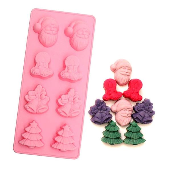 cake tools 1 pc 3d christmas tree bell shape mold tray silicone chocolate fondant moulds bakeware diy soap stencils decoration
cake tools 1 pc 3d christmas tree bell shape mold tray silicone chocolate fondant moulds bakeware diy soap stencils decoration