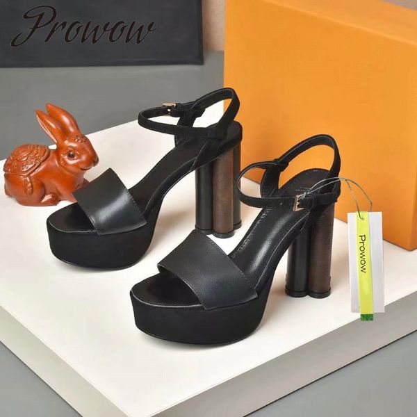dress shoes prowow summer soft leather platform sandals open toe high heels women zapatos mujer, Black
dress shoes prowow summer soft leather platform sandals open toe high heels women zapatos mujer, Black