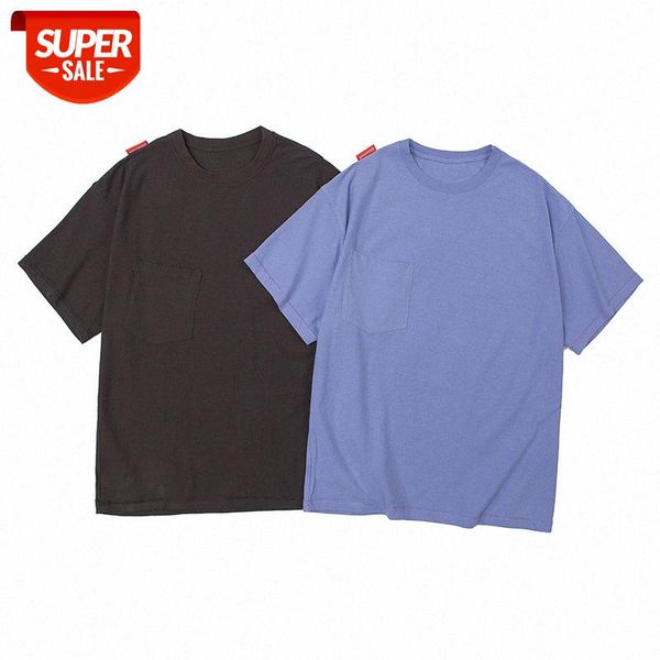 mansclot solid color pocket round neck loose half sleeve men's short t-shirt #fj0j, White;black
mansclot solid color pocket round neck loose half sleeve men's short t-shirt #fj0j, White;black