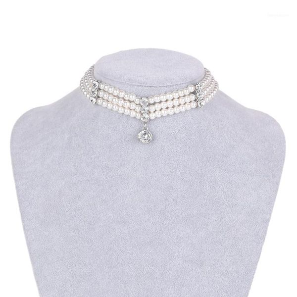 howaway 2020 new rhinestone pearl collar necklace baroque pearl jewelry wedding banquet necklace1, Golden;silver
howaway 2020 new rhinestone pearl collar necklace baroque pearl jewelry wedding banquet necklace1, Golden;silver