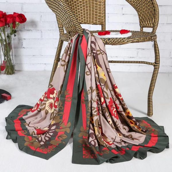 scarves koi leaping fashion western style 130 silk scarf horse pattern printing shawl female big headscarf sunscreen gift, Blue;gray
scarves koi leaping fashion western style 130 silk scarf horse pattern printing shawl female big headscarf sunscreen gift, Blue;gray
