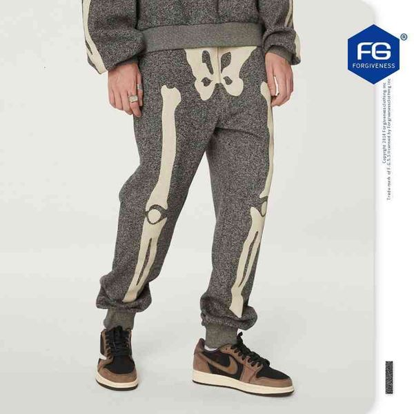 men's tracksuits autumn and winter fashion brand skeleton hirata hehong loose terry leggings men's pants aiug, Gray
men's tracksuits autumn and winter fashion brand skeleton hirata hehong loose terry leggings men's pants aiug, Gray