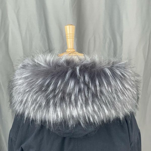 scarves faux raccoon fur scarf winter hood decor shawl multicolor fake coat collar 60cm-80cm, Blue;gray
scarves faux raccoon fur scarf winter hood decor shawl multicolor fake coat collar 60cm-80cm, Blue;gray