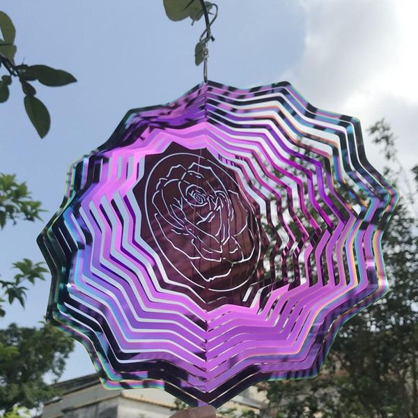 decorative objects & figurines tie-dye style wind spinner stainless steel abs catcher metal three-dimensional rotating chime hang decoration
decorative objects & figurines tie-dye style wind spinner stainless steel abs catcher metal three-dimensional rotating chime hang decoration