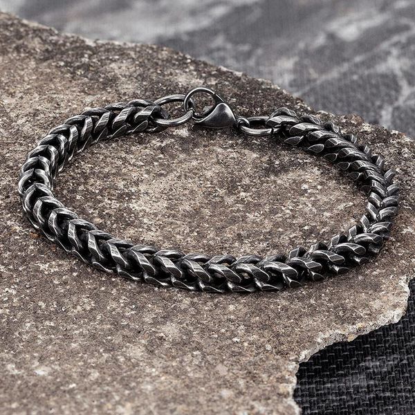 men bracelet vintage chain link handmade punk rock stainless steel motorcycle bracelets hand jewelry accessories boyfriend gift charm, Golden;silver
men bracelet vintage chain link handmade punk rock stainless steel motorcycle bracelets hand jewelry accessories boyfriend gift charm, Golden;silver