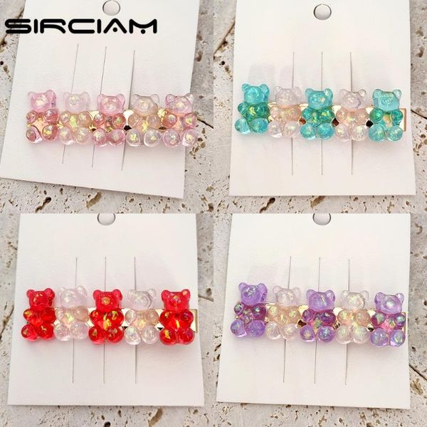 hair clips & barrettes korean cute cartoon hairpin candy color animal bear clip girls y2k barrette kids christmas gift harajuku accessories, Golden;silver
hair clips & barrettes korean cute cartoon hairpin candy color animal bear clip girls y2k barrette kids christmas gift harajuku accessories, Golden;silver