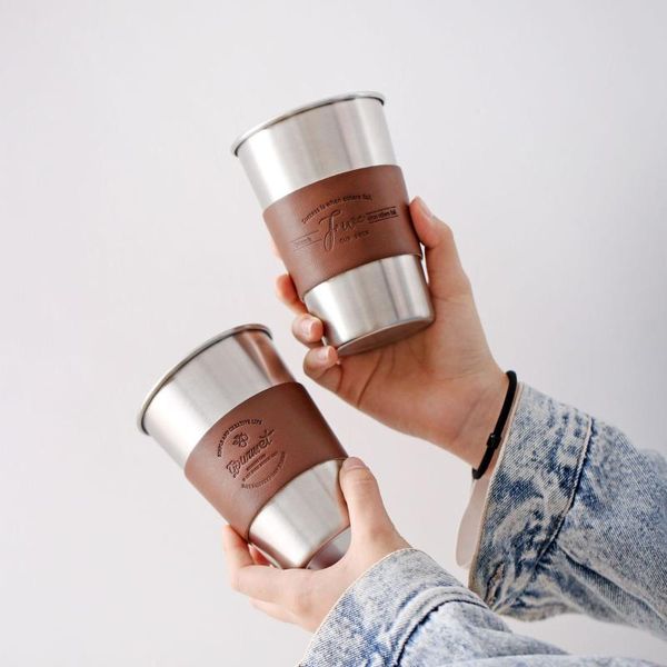 stainless steel sippy cups for home outdoor activities, bpa unbreakable metal drinking travel mugs with insulated leather
stainless steel sippy cups for home outdoor activities, bpa unbreakable metal drinking travel mugs with insulated leather