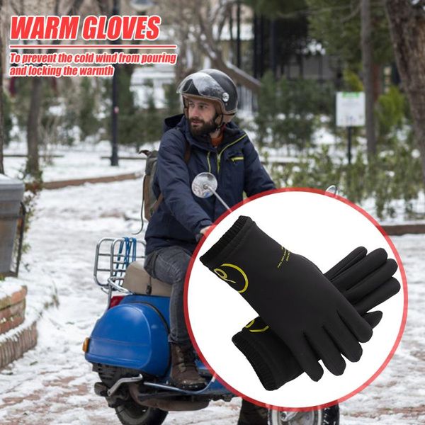 cycling gloves full finger touch screen antislip waterproof windproof warm thermal fleece bike bicycle winter, Black
cycling gloves full finger touch screen antislip waterproof windproof warm thermal fleece bike bicycle winter, Black