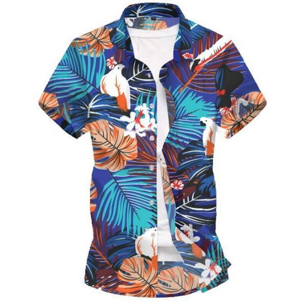 men's casual shirts mens hawaiian shirt male camisa masculina printed beach short sleeve brand clothing, White;black
men's casual shirts mens hawaiian shirt male camisa masculina printed beach short sleeve brand clothing, White;black
