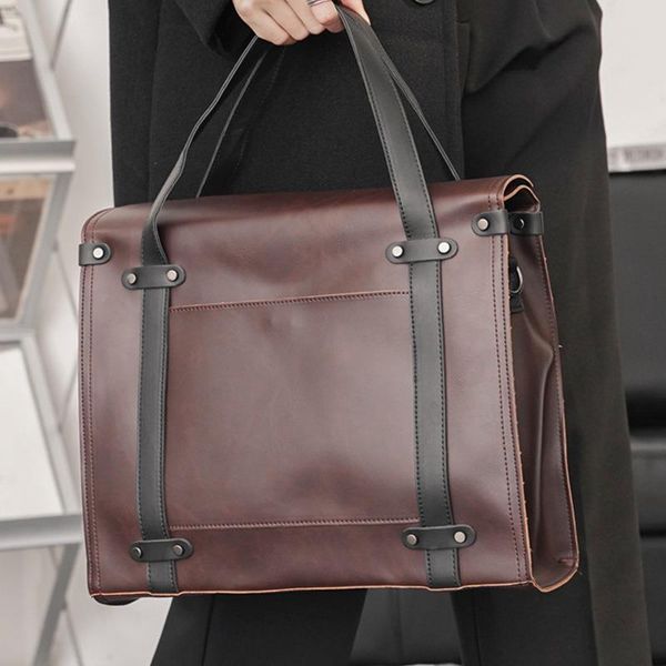 leisure new korean version of high-quality bags, ba men's handbags, business original shoulder large leat eilms
leisure new korean version of high-quality bags, ba men's handbags, business original shoulder large leat eilms