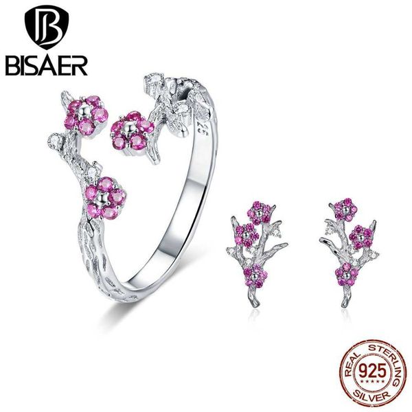 bisaer authentic 925 sterling blooming cherry flower earrings rings women sets 925 silver jewelry wes096, Golden
bisaer authentic 925 sterling blooming cherry flower earrings rings women sets 925 silver jewelry wes096, Golden