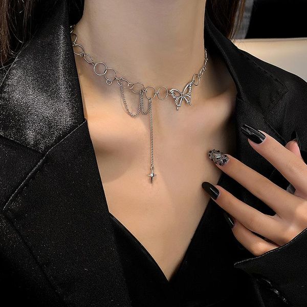 chains butterfly clavicle chain elegant pearl necklace temperament personality female fashion jewelry, Silver
chains butterfly clavicle chain elegant pearl necklace temperament personality female fashion jewelry, Silver