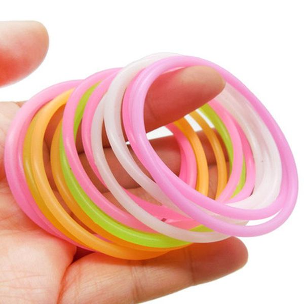 charm bracelets 10pcs/20 pcs night luminous wristband gummy silicone diy rubber hairbands, Golden;silver
charm bracelets 10pcs/20 pcs night luminous wristband gummy silicone diy rubber hairbands, Golden;silver