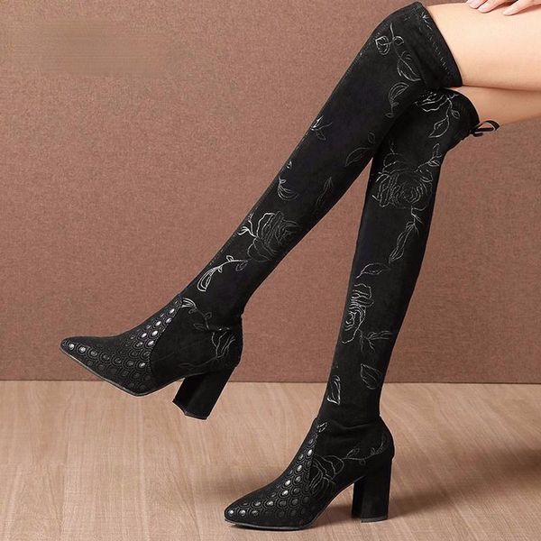 boots 2021 faux suede over the knee high women fashion winter thigh woman botas mujer, Black
boots 2021 faux suede over the knee high women fashion winter thigh woman botas mujer, Black