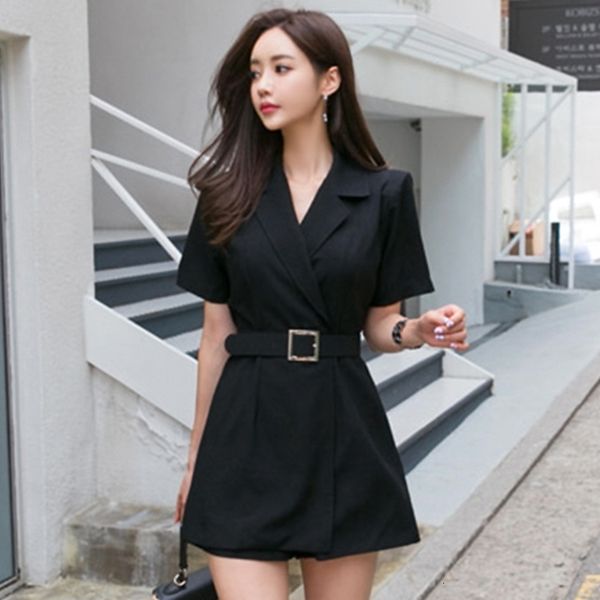 women's jumpsuits & rompers jumpsuit summer elegant black ladies fashion v-neck short sleeve casual office pants wrm7, Black;white
women's jumpsuits & rompers jumpsuit summer elegant black ladies fashion v-neck short sleeve casual office pants wrm7, Black;white