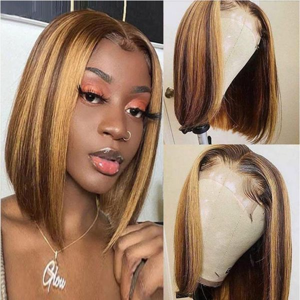 lace wigs p4/27 highlight bob closure wig ombre brazilian straight t part pre plucked human hair 150% remy, Black;brown
lace wigs p4/27 highlight bob closure wig ombre brazilian straight t part pre plucked human hair 150% remy, Black;brown