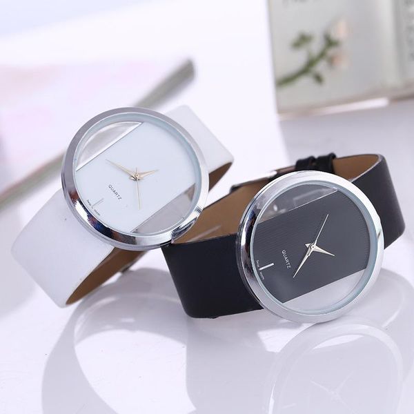 wristwatches simple fashion hand men's and women's casual student watch transparent hollow personality ladies luxury round, Slivery;brown
wristwatches simple fashion hand men's and women's casual student watch transparent hollow personality ladies luxury round, Slivery;brown