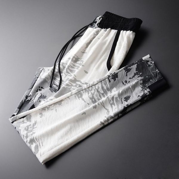 men's pants mingnlu summer mens luxury allover printed ankle-length plus size 4xl slim fit elastic waist casual trousers, Black
men's pants mingnlu summer mens luxury allover printed ankle-length plus size 4xl slim fit elastic waist casual trousers, Black