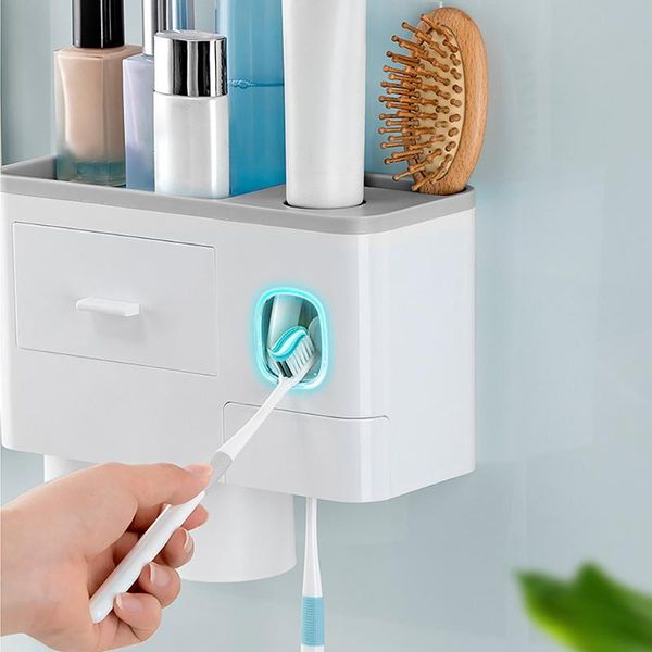 bath accessory set bathroom toothbrush mouthwash cup squeeze toothpaste storage rack with drawer magnetic adsorption inverted holder
bath accessory set bathroom toothbrush mouthwash cup squeeze toothpaste storage rack with drawer magnetic adsorption inverted holder