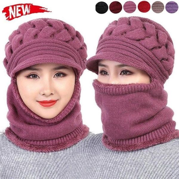 berets women lady woolen hat thickening windproof cycling fur winter warm and scarf, Blue;gray
berets women lady woolen hat thickening windproof cycling fur winter warm and scarf, Blue;gray