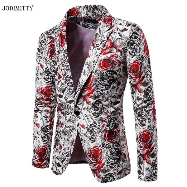 men's suits & blazers jodimitty mens colorful stripe print male blazer design plus size 5xl stylish casual slim fit suit jacket prom co, White;black
men's suits & blazers jodimitty mens colorful stripe print male blazer design plus size 5xl stylish casual slim fit suit jacket prom co, White;black
