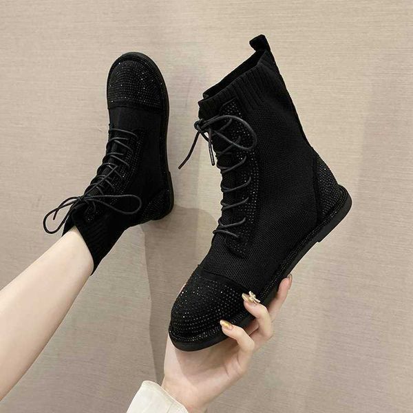 dress shoes women shoes bling fashion flat crystal boots ladies female winter strass casual xvia, Black
dress shoes women shoes bling fashion flat crystal boots ladies female winter strass casual xvia, Black